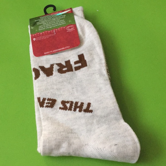 Socks LEG LAMP a Christmas Story movie kitsch fishnet stocking classic NEW - Picture 5 of 6